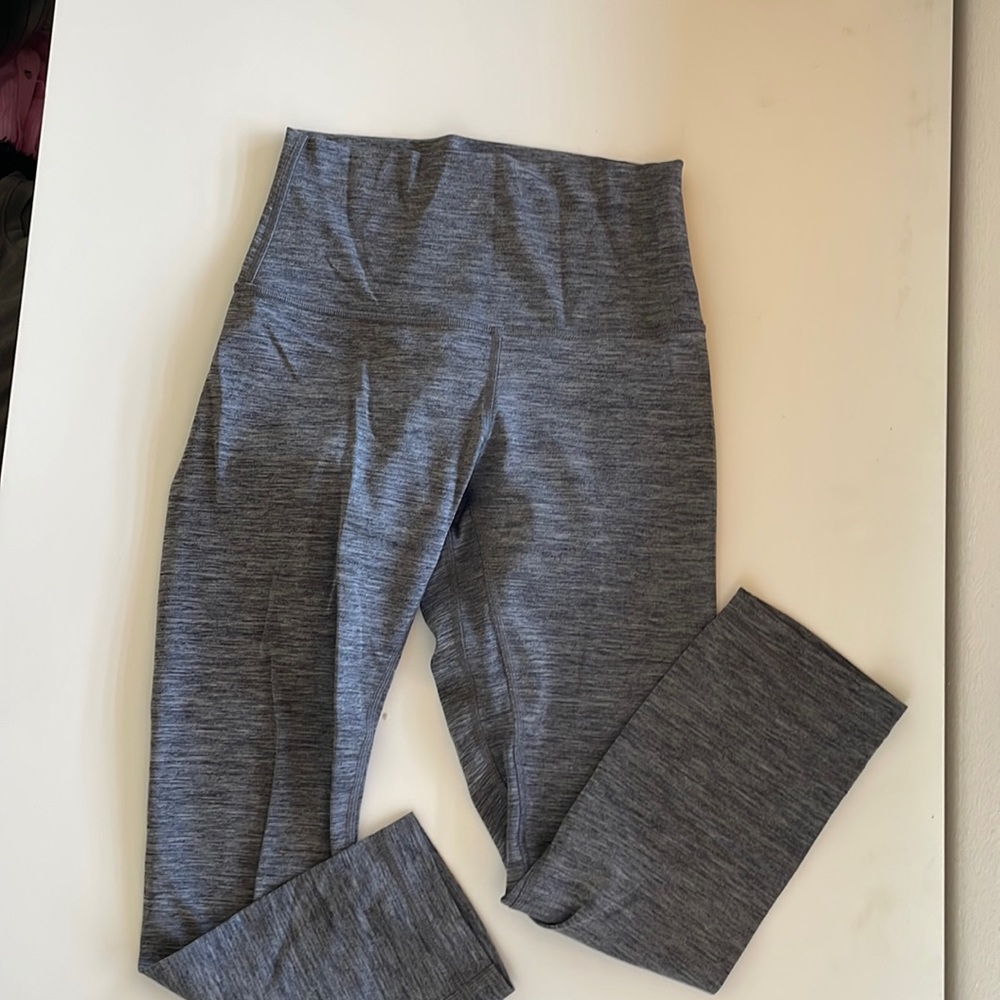 Lululemon Athletica Align high-rise crop leggings gray Size 4